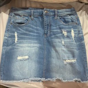 Jean skirt